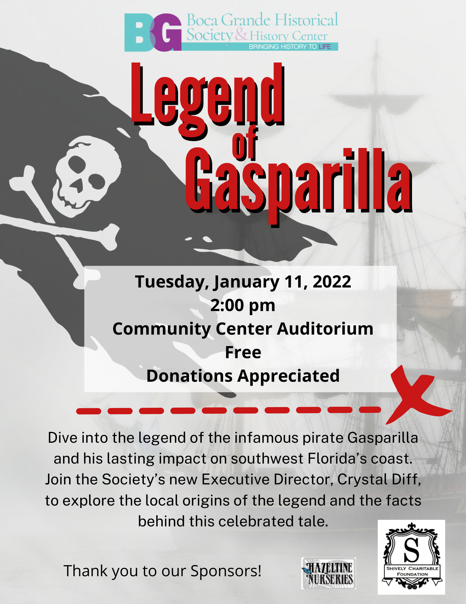 Legend of Gasparilla Boca Grande Happenings Calendar